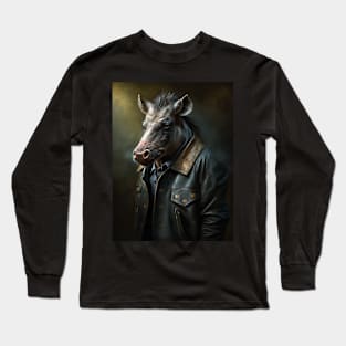 Royal Portrait of a Warthog Long Sleeve T-Shirt